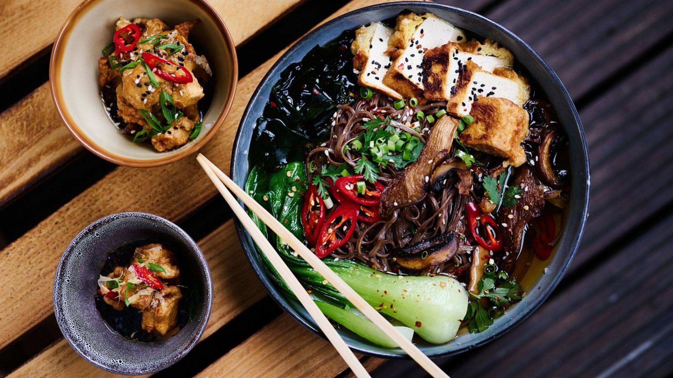 Graphic illustrating the rise of Asian cuisine in the global food landscape as predicted by the 2025 Future of Food Report.