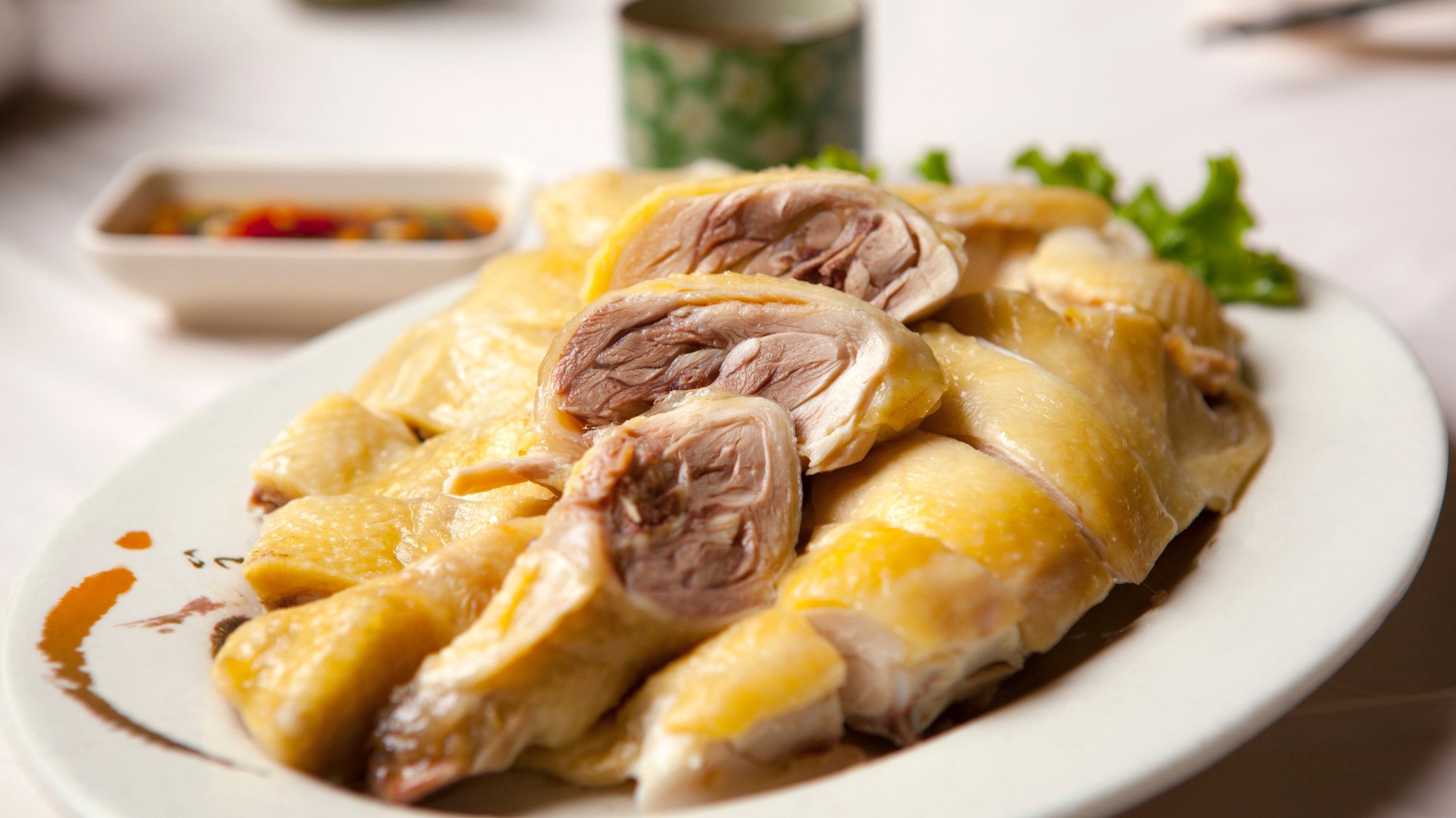 Taiwan's cuisine _ Boiled Chicken